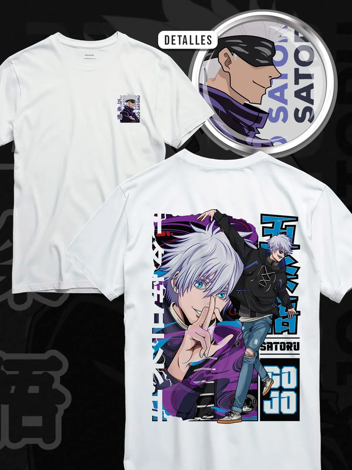 Gojo Satoru - Blanco — EU-ANIME-135
