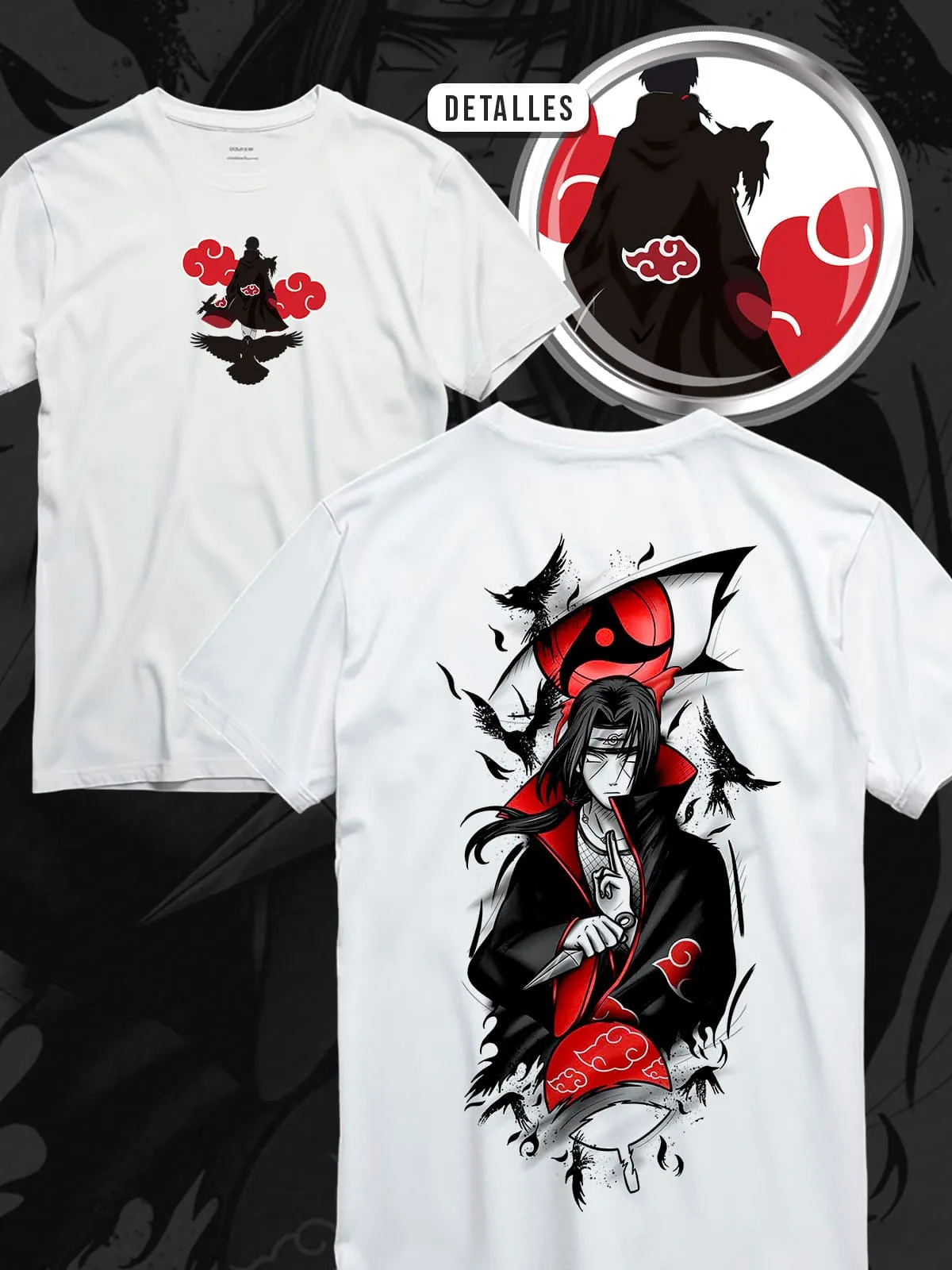 Itachi Uchiha - Blanco — EU-ANIME-136