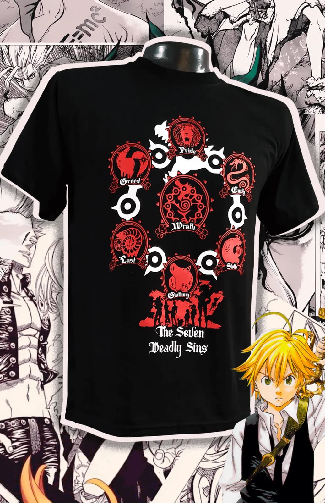 Nanatsu no Taizai - Negro — EU-ANIME-160