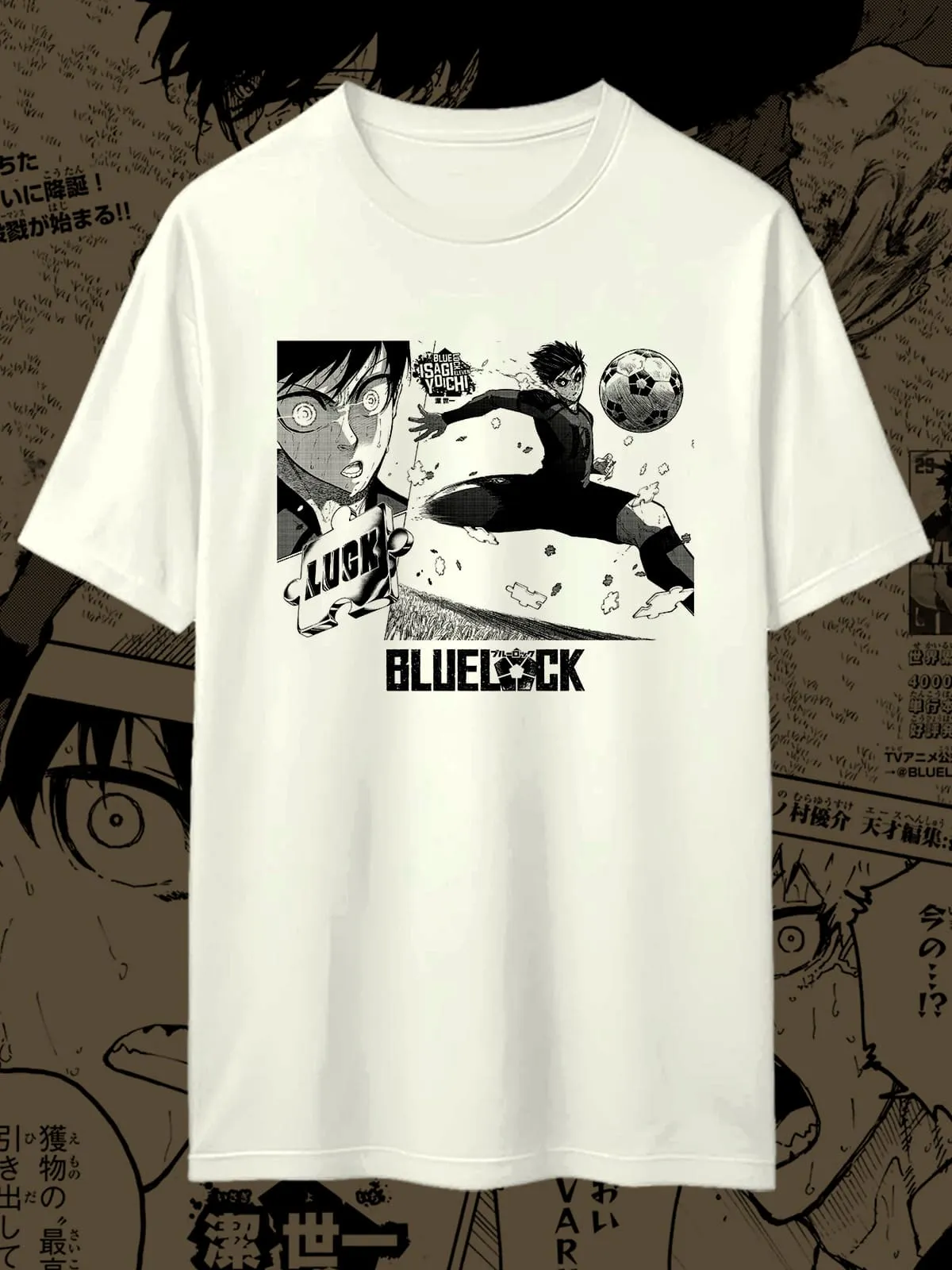 Blue Lock - Ilustración Crema — EU-ANIME-163