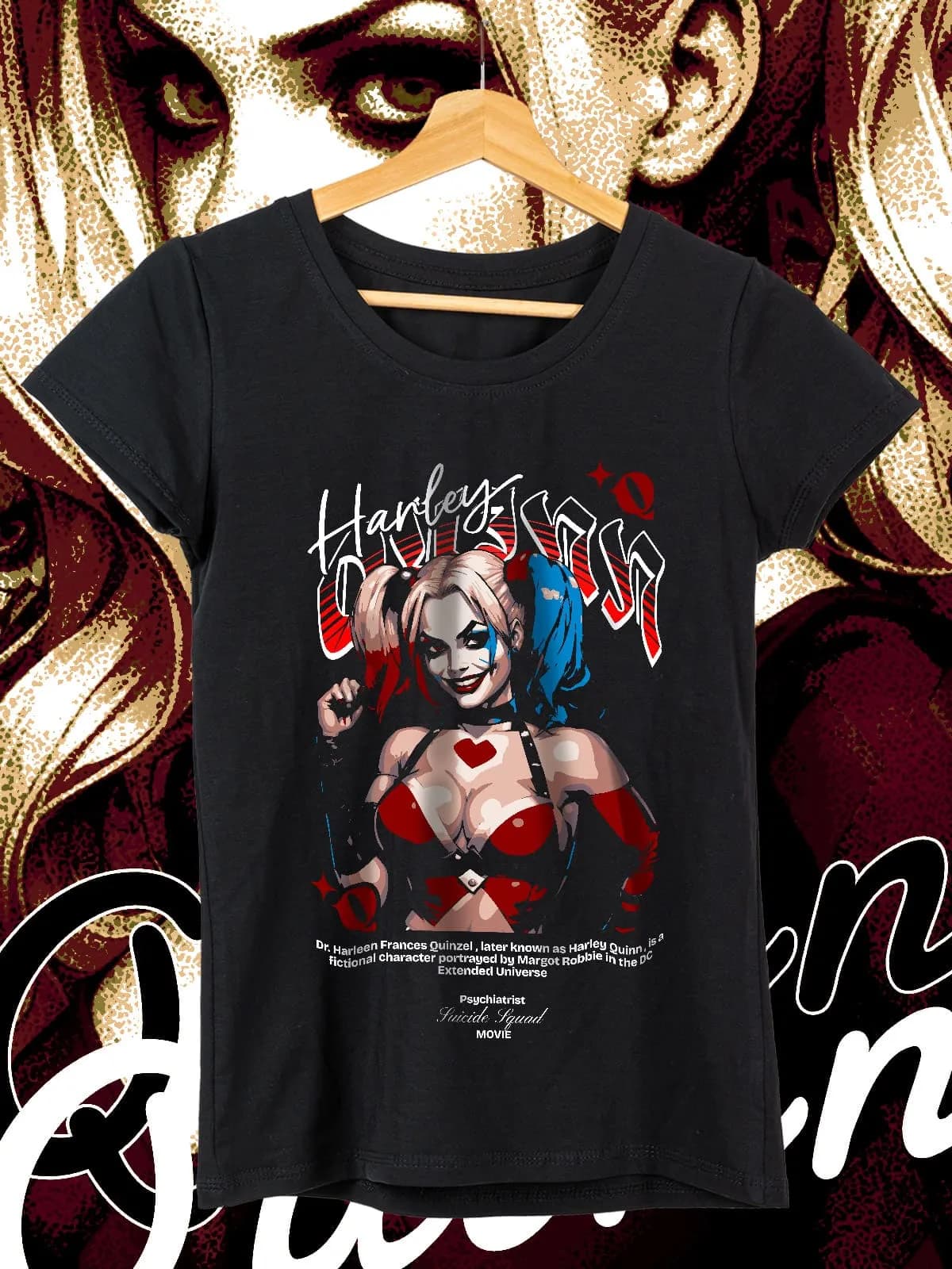 Harley Quinn - Negro — EU-ANIME-172