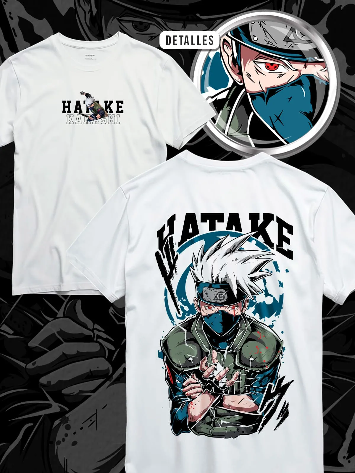 Kakashi - Blanco — EU-ANIME-177