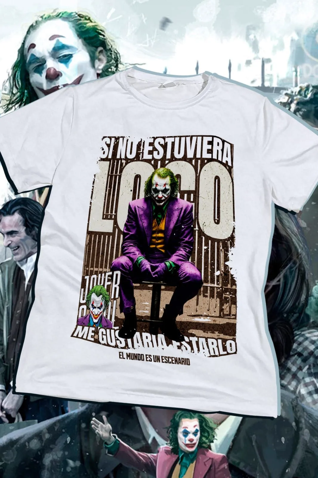 Joker - Morado Blanco — EU-ANIME-205