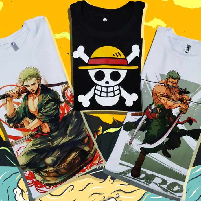 Piece Zoro - Diseño 1 - Diseño 2 - Diseño 3 — EU-ANIME-213