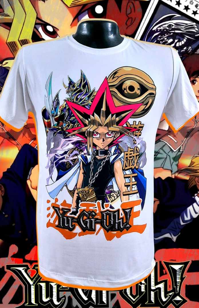 Yu-Gi-Oh! - Diseño 1 Blanca — EU-ANIME-321