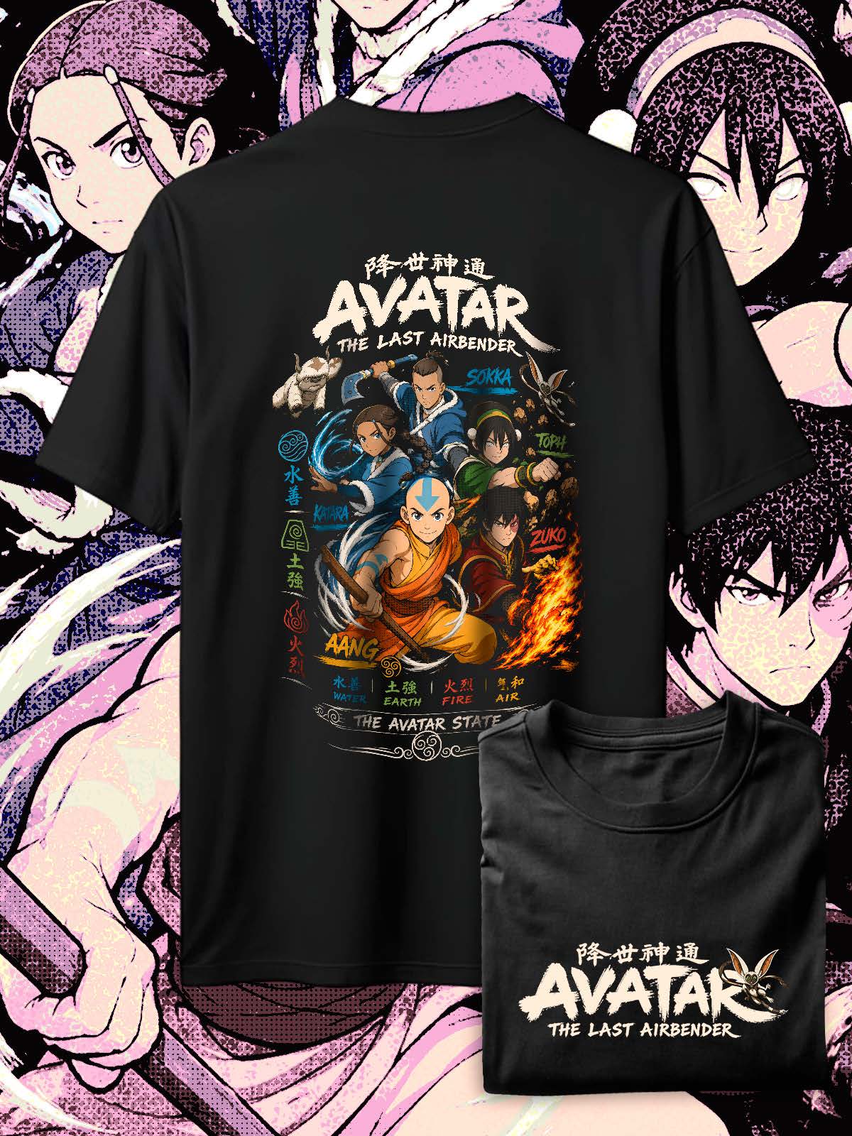 Avatar - Diseño 2 Negra, referencia EU-ANIME-372
