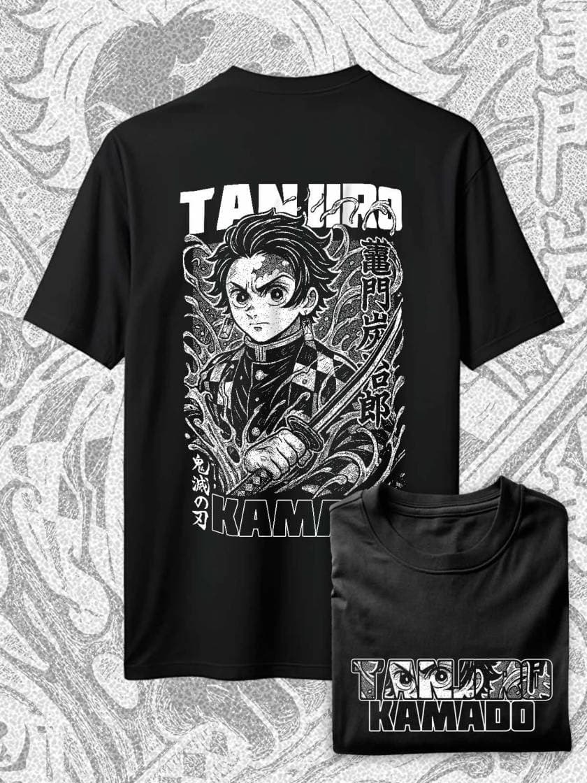Tanjiro Line - Diseño 1 — EU-ANIME-481