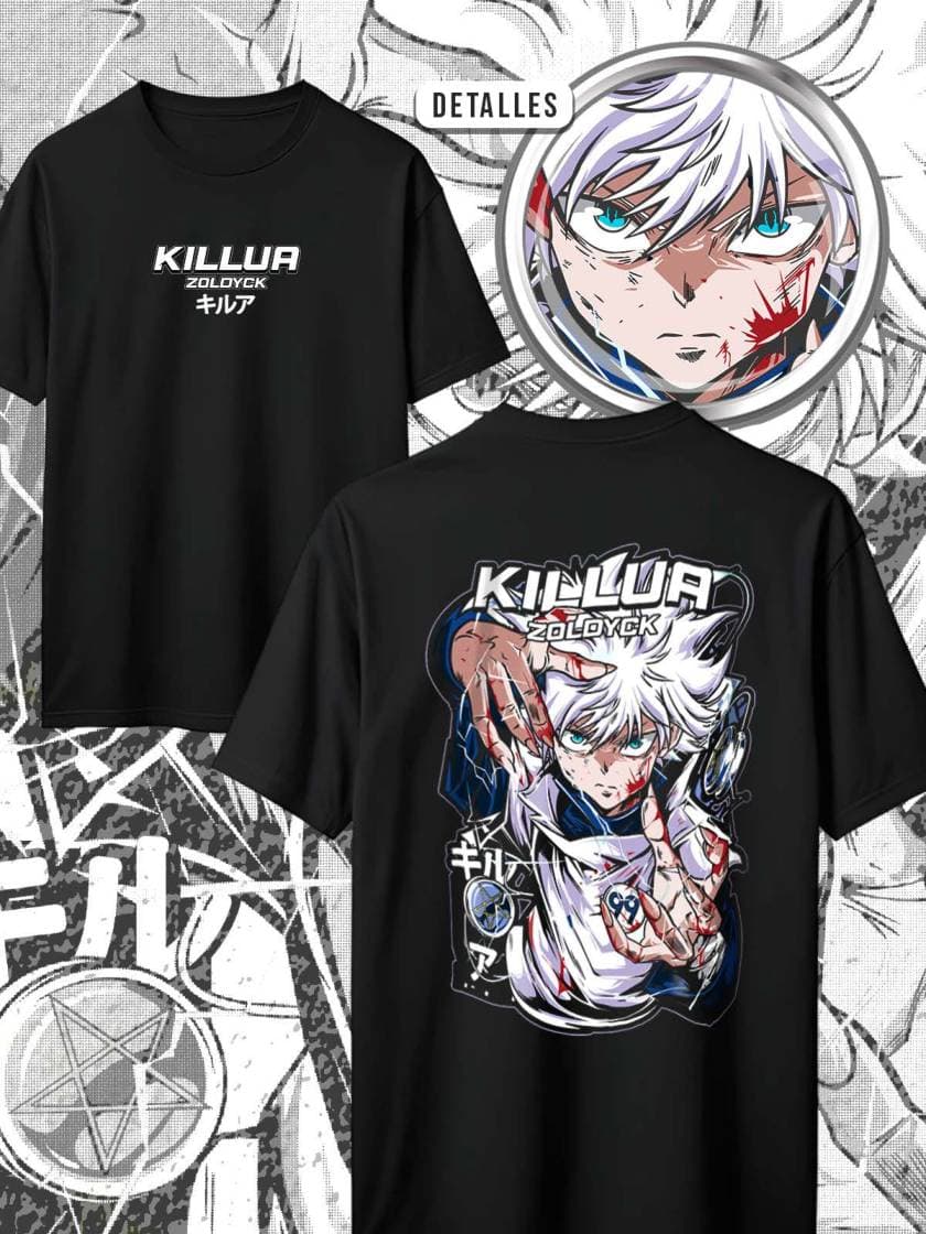 Killua - Diseño 2 Negra — EU-ANIME-504