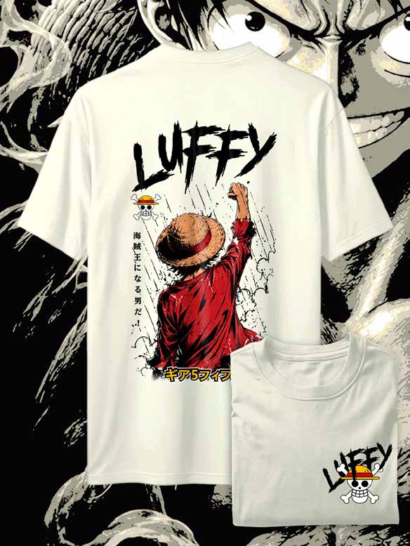 Capitan Luffy - Diseño 3 — EU-ANIME-575