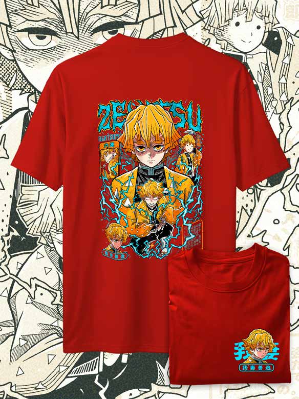 Zenitsu Agatsuma - Diseño 4 — EU-ANIME-600
