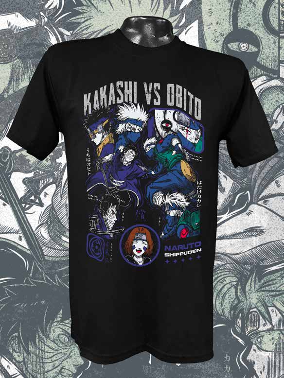 Kakashi Vs Obito - Diseño 1 — EU-ANIME-665
