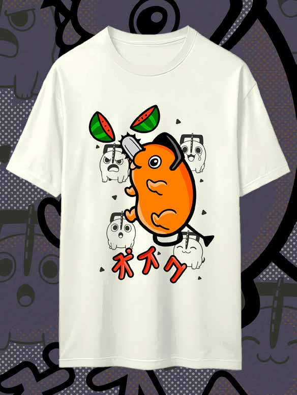 Pochita Style - Diseño 2 Hueso — EU-ANIME-673