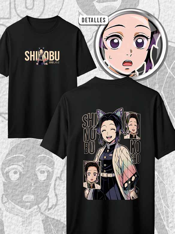 Shinobu Kocho - Diseño 1 Negra — EU-ANIME-691