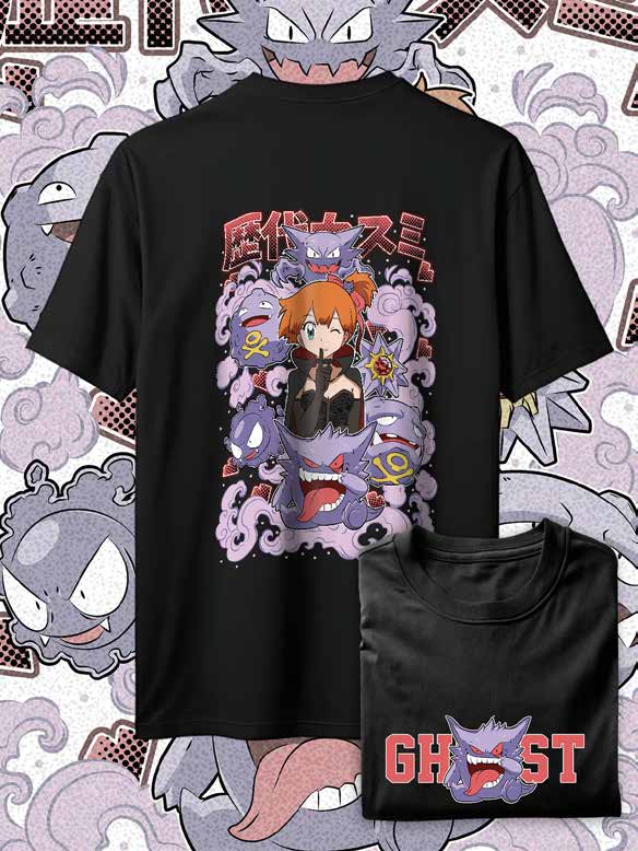 Misty y Gengar - Ghost Diseño 2 — EU-ANIME-735