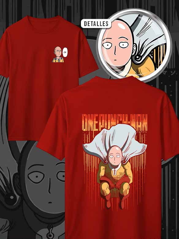 Ok Saitama - Diseño 2 Roja — EU-ANIME-747