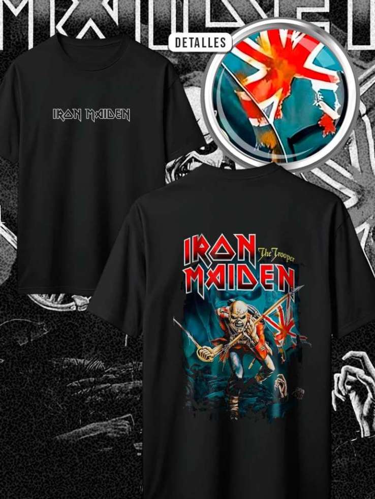 Iron Maiden - Diseño 3, referencia EU-ANIME-907