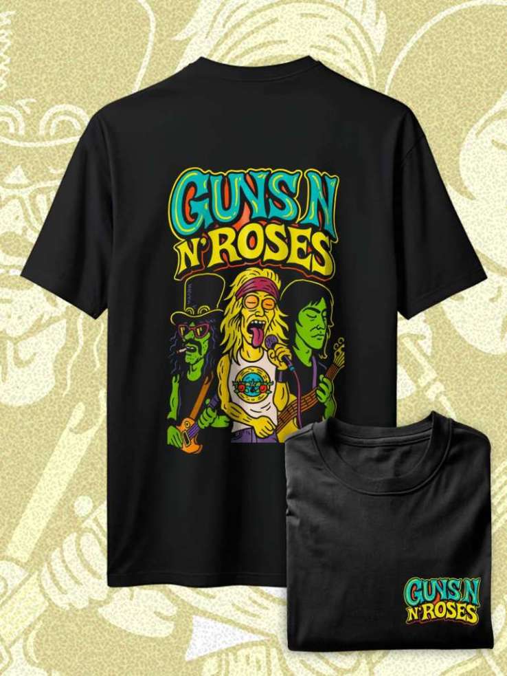 Guns N Roses Cartoon — EU-ANIME-914