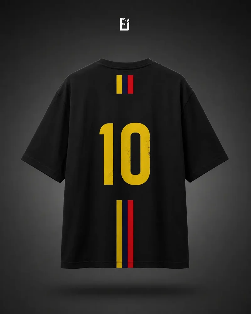 Oversize Selección Colombia - Negro, vista 2