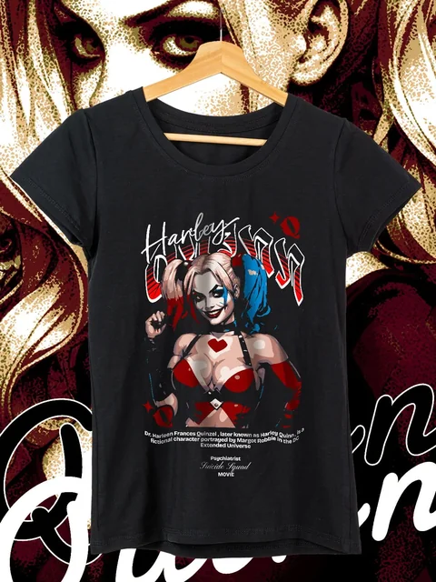 Harley Quinn - Negro — EU-ANIME-172