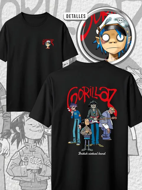 Gorillaz - Negro — EU-ANIME-202