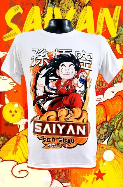 Goku Saiyan Blanca — EU-ANIME-247