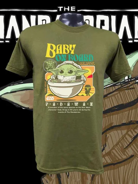 Baby Yoda Verde Militar — EU-ANIME-301