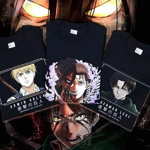 Armin Arlert / Coordenada / Ackerman Levi — EU-ANIME-458