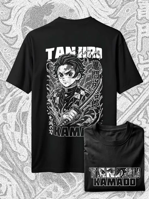 Tanjiro Line - Diseño 1 — EU-ANIME-481