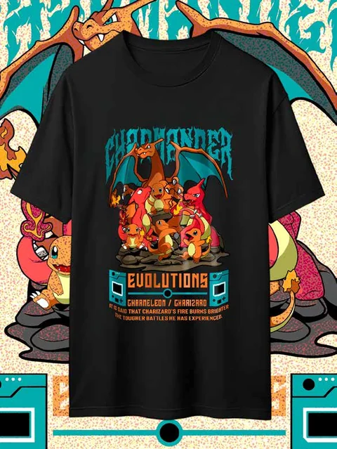 Charmander Evolutions — EU-ANIME-636