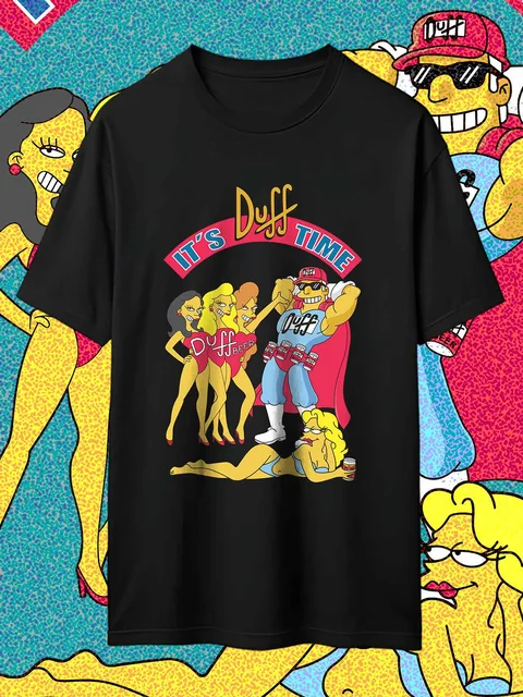 Duff - Diseño 2 Negra — EU-ANIME-853