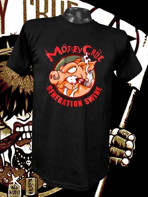 Mötley Crüe - Diseño 2 Negra — EU-ANIME-942